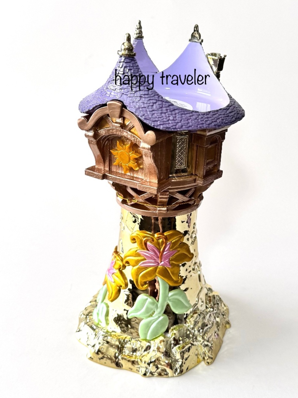 RAPUNZEL Pedestal 3-Wick Candle Holder